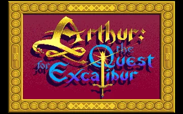 Arthur - The Quest for Excalibur screen shot title